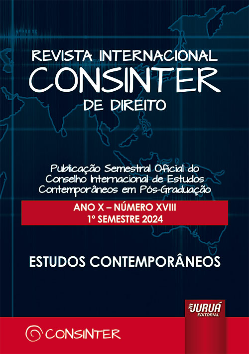 ANO X – NÚMERO XVIII - 1º SEM. 2024 - Estudos Contemporâneos